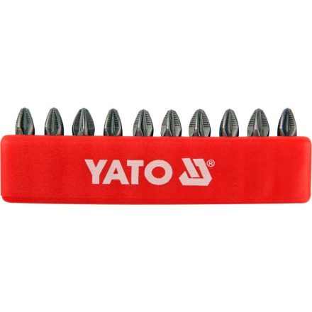 YATO YT-0471 Bithegy PZ2 1/4" 25 mm 10 db/bl