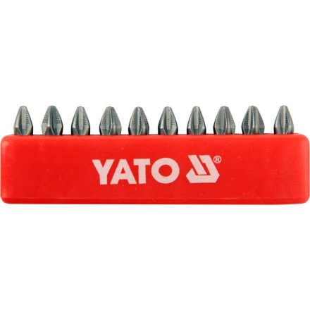 YATO YT-0475 Bithegy PH2 1/4" 25 mm 10 db/bl