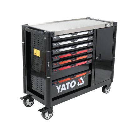 YATO YT-09033 Szerszámkocsi 7 fiókos + 1 szekrény