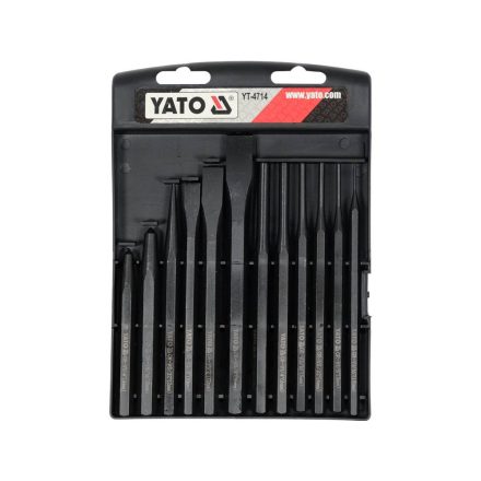 YATO YT-4714 Laposvágó, lyukasztó és csapszegkiütő készlet 12 részes