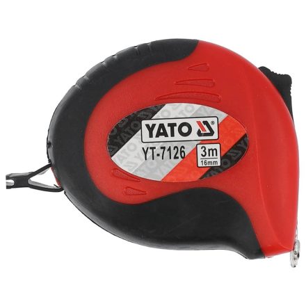 YATO YT-7126 Mérőszalag 3 m x 16 mm mágneses