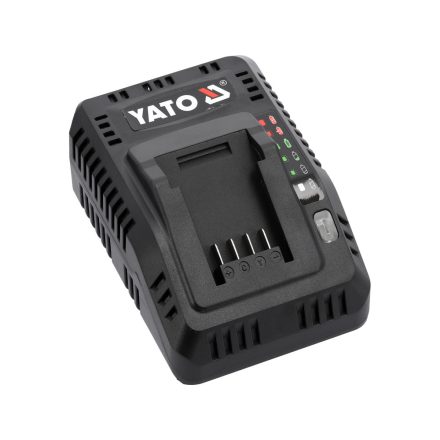 YATO YT-828500 Intelligens akkumulátor töltő 18V (2.4-4.5A) hűtőrendszerrel