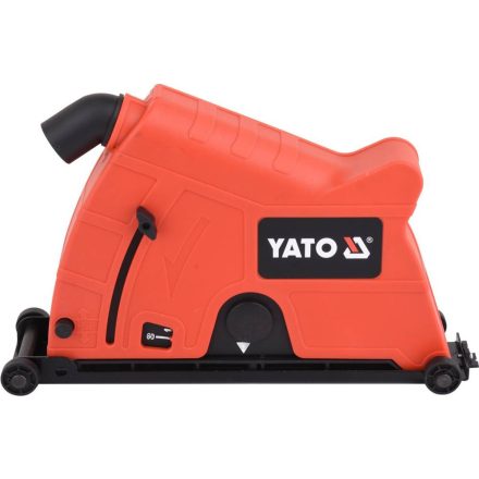 YATO YT-82990 Sarokcsiszoló porelszívó adapter vágáshoz 230 mm