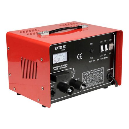 YATO YT-8305 Akkumulátor töltő 12-24 V / 25 A / 170-350 Ah