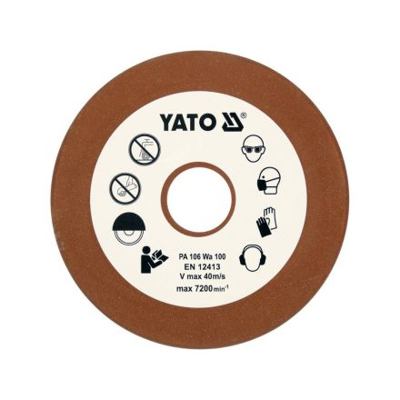 YATO YT-84991 Láncélező korong 108 x 23 x 3,2 mm YT-84990 láncélezőhöz