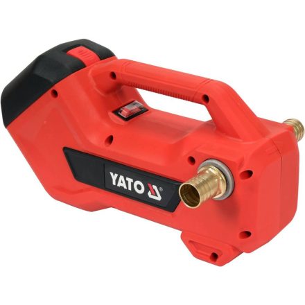 YATO YT-85290 Akkus víz- és olajszivattyú 18 V 3/4" (1 x 3,0 Ah akksi + töltő)